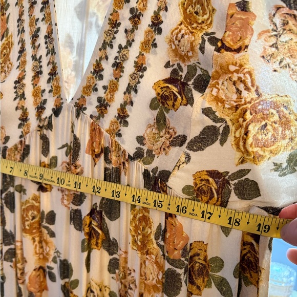 Free Rows Of Roses Maxi Dress - Picture 9 of 9